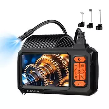 Новая промышленная эндоскопическая камера 1080P, 2M 8 мм, однообъективная инспекционная камера-бороскоп, 8 светодиодов, IP67, водонепроницаемая для автомобильной камеры 2m&8mm