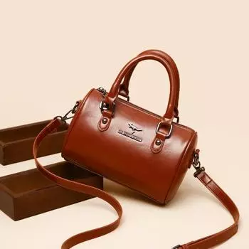 Новая простая и модная высококачественная и изысканная сумка через плечо для женщин с большой вместительностью и контрастным цветом, ручная сумка на одно плечо