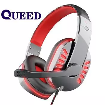 Новая проводная компьютерная гарнитура PS5 с микрофоном Светоизлучающая игровая гарнитура Наголовная гарнитура для киберспорта