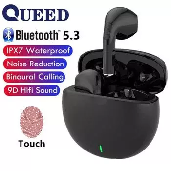 Новая прозрачная космическая капсульная Bluetooth-гарнитура, беспроводная Bluetooth-гарнитура, вкладыши с шумоподавлением при вызове, сверхдлительное время автономной работы