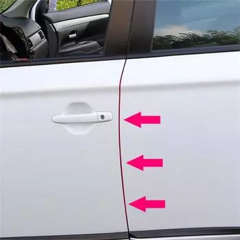 Новая прозрачная защитная пленка из ТПУ для кромки порога двери автомобиля, защита краски от царапин, 1,5 см*5 м