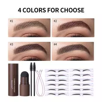 Новая пудра для бровей Head Wear Eyebrow Card Brown Black Seal Eyebrow Powder Explosive Contouring Eyebrow Powder 01#
