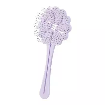 Новая пушистая расческа для волос: Массажная расческа с лепестками для придания объема волосам для женщин