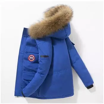 Новая рабочая одежда для пар, куртка-пуховик для мужчин и женщин, короткая зимняя куртка для пар, утолщенная куртка-пуховик Snow Curse M