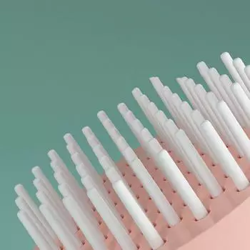 Новая расческа для домашних животных UFO, круглая игольчатая расческа для кошек, очищающая шерсть, косметическая расческа для длинных волос, специальная щетка для ванны зелёный