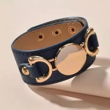 Новая распродажа кожаный браслет-манжета с монограммой Pulseras 3 ряда золотой цвет многоцветный кожаный браслет для женщин и мужчин подарок 23cm