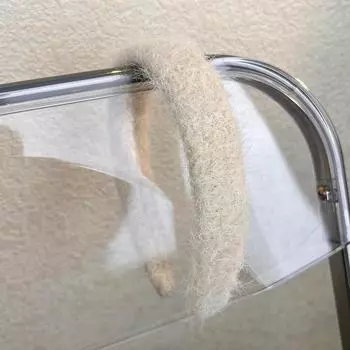 Новая Ретро Имитация Кашемира Широкая Повязка на Голову для Женщин Девушек Сладкая и Универсальная Плюшевая Повязка для Волос Обруч для Волос Модные Аксессуары для Волос