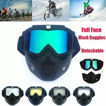 Новая ретро-маска, гоночные мотоциклетные очки для ветра и песка, очки для верховой езды, солнцезащитные очки, лыжные очки