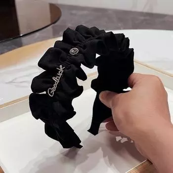 Новая Ретро мода Богемный стиль Вышивка Повязка на голову Этнический Широкополый Обруч для волос Лист Цветочный узор Аксессуары для волос Головной убор