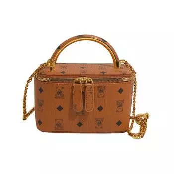 Новая ретро-модная портативная маленькая квадратная сумка, повседневная универсальная сумка через плечо, сумка-мессенджер, сумка-коробка для маленькой принцессы small коричневый