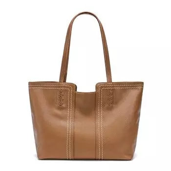 Новая ретро сумка-тоут большой емкости универсальная сумка через плечо