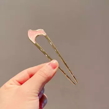 Новая Ретро Темперамент Жемчужная U-образная Заколка для Волос Таблетка Голова Тарелка Волосы Аксессуары Заколка Заколка Головной Убор