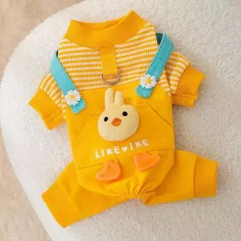 Новая роскошная одежда для собак, костюм для щенка, полосатый комбинезон для собак, одежда для собак, толстовка для собак, комбинезон для французского бульдога чихуахуа XS