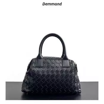 Новая роскошная вязаная женская сумка, модная и простая сумка-подушка, ручная сумка на одно плечо с перекрестным ремнем 34x9x19cm бездна