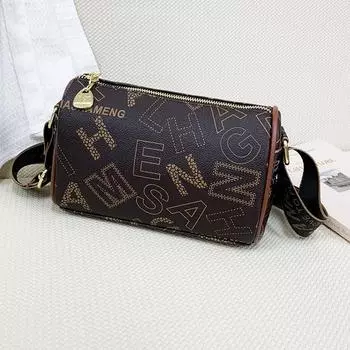 Новая роскошная женская сумка. Универсальная и модная сумка-подушка. Модная сумка Boston на одно плечо. Сумка через плечо.