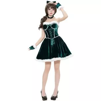 Новая рождественская одежда SL Japan, милая и сексуальная рождественская одежда, рождественская одежда, праздничная одежда S красный