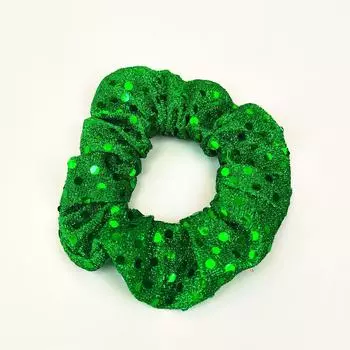 Новая Рождественская Повязка на Голову с Пайетками для Девочек Держатель для Хвоста Резинки для Волос Бархатная Резинка для Волос Креативные Детские Скранчи Аксессуары для Волос