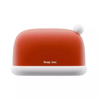 Новая рождественская шляпа-мыльница герметичная водонепроницаемая дорожная специальная мыльница для деловых поездок чехол для переноски мини-мыльница