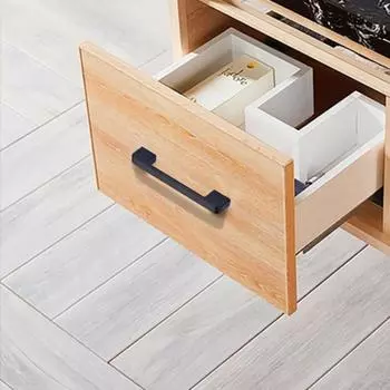 Новая ручка для двери из цинкового сплава 96/128/160 мм с пробивными отверстиями, сплошная ручка, многофункциональная фурнитура, ручки для ящиков шкафа