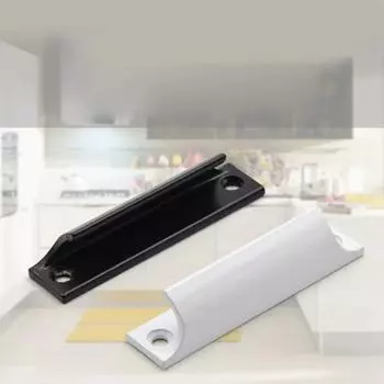 Новая ручка из алюминиевого сплава, утолщенная ручка для окон и дверей шкафа, маленькая ручка для ящика, пряжка для окна, передвижение на балкон, ручка серебряный