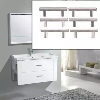 Новая ручка кухонного шкафа из нержавеющей стали с Т-образной ручкой