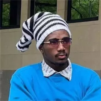 Новая ручная работа крючком маленький лесной эльф Хэллоуин модный персонализированный детский пуловер шапка adult 57-59cm