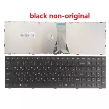 Новая русская клавиатура для Lenovo G50-30 G50-45 G50-70 G50-70M G50-80 B50-80 B50-30 B50-30 B50-45 B50-70 25214785 25214755 NSK-B5LSW чёрный