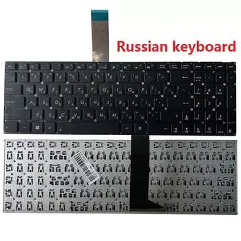 Новая русская клавиатура для ноутбука ASUS X550 X550C X501 X502 K550 A550 Y581 X550V X550VC F501 F501A F501U Y582 S550 D552C черный чёрный