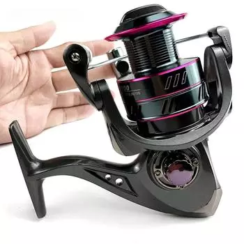 Новая рыболовная катушка 1000-12000 металлическая шпуля спиннинговая рыболовная катушка металлическая шпуля морская рыболовная катушка 30 кг макс аксессуары для ловли карпа кастинговая рыболовная катушка 1000 Series