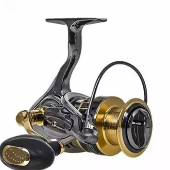 Новая рыболовная катушка 1000-7000 с металлической шариковой ручкой 5.5:1 Передаточное отношение высокоскоростная спиннинговая рыболовная катушка, подходящая для морской микрообъектной рыболовной катушки 1000 Series