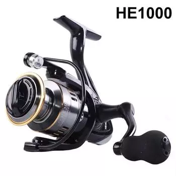 Новая рыболовная катушка для спиннинга 1000-3000Series Metal Spool Spinning Wheel для морской рыбалки, ловли карпа, спиннинговая рыболовная катушка 1000 Series