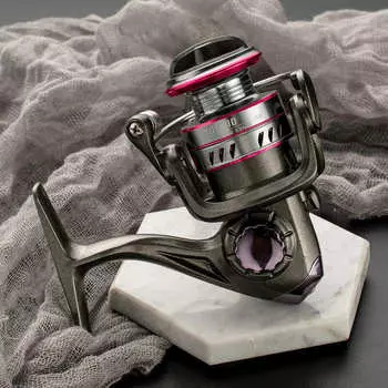 Новая рыболовная катушка Rotary 1000 -7000 Series Metal Spool 5.2;1 Высокоскоростной алюминиевый сплав Материал Подходит для морской рыбалки Карповая рыболовная катушка 1000 Series