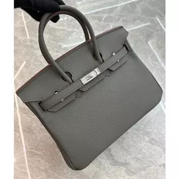 Новая серебряная пряжка металлическая платиновая сумка из натуральной кожи большая вместительная ручная женская сумка с узором личи верхний слой коровьей кожи сумка через плечо 25x14x19cm фиолетовый