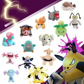 Новая серия игр, периферийные куклы, плюшевые игрушки One Size