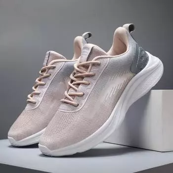 Новая сетчатая дышащая водонепроницаемая легкая модная повседневная женская обувь 36 чёрный