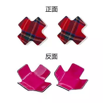 Новая сексуальная тканевая накладка на грудь, британская летняя пляжная забавная клетчатая крестовая трехмерная персонализированная молочная наклейка One Size