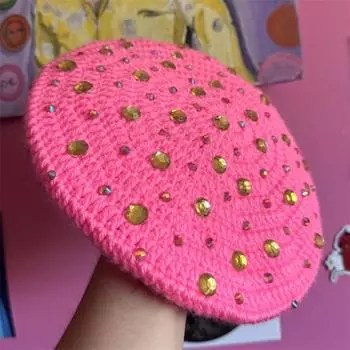 Новая шаль ручной работы, связанная крючком, персонализированная забавная шляпа для взрослых, реквизит для вечеринки adult 57-59cm