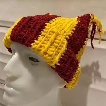 Новая шапка ручной работы с крючком в виде ушек зайчика с кисточками для парика, персонализированная модная шапка для взрослых adult 57-59cm