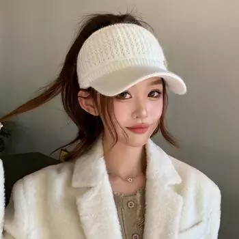 Новая шапка женская высококачественная Sense Diamond Label универсальная вязаная шерстяная шапка зимняя теплая шапка One Size