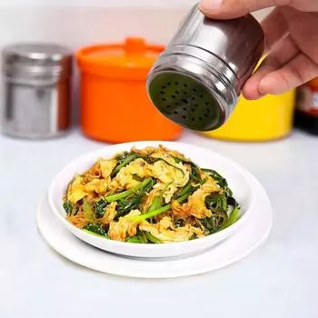 Новая шейкер для специй из нержавеющей стали, банка для сахара, соли, перца, трав, зубочисток, бутылка для хранения барбекю