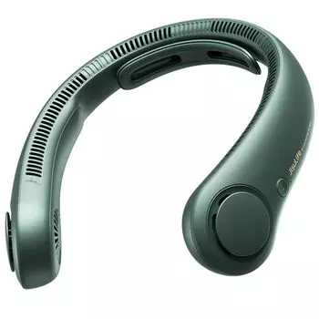 Новая шейная гарнитура JISULIFE Neck Neck No Instant 5 уровней воздушного потока 3900 мАч Большая Может использоваться непрерывно для портативного использования Поставляется с шейной перезаряжаемой гарнитурой предотвращает