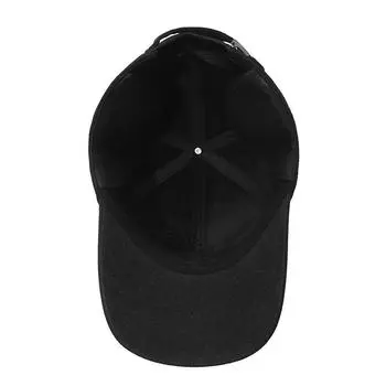 Новая шерстяная шапка, теплая защитная бейсболка, модная кепка для людей среднего и пожилого возраста, хлопковая шапка для отдыха на открытом воздухе Adjustable серый