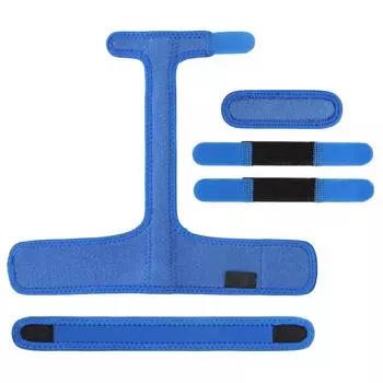 Новая шина для пальцев-триггеров, синяя защита пальцев со стальным корректором для пальцев