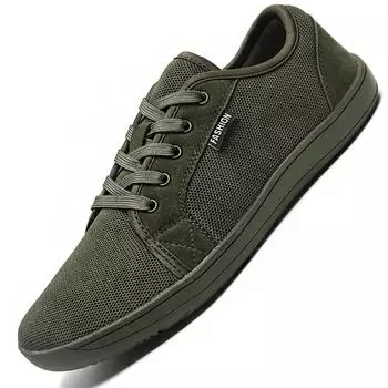 Новая широкая обувь унисекс, мужские туфли с дышащей сеткой, босиком, с широким носком, фирменные туфли на плоской подошве, мягкая подошва с нулевым падением, кроссовки с широким носком, большой размер 37