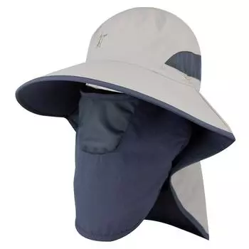 Новая широкополая модная шляпа от солнца для мужчин и женщин, водонепроницаемая защита лица, солнцезащитный крем, рыбалка, охота, путешествия, походы, рыбацкая шляпа