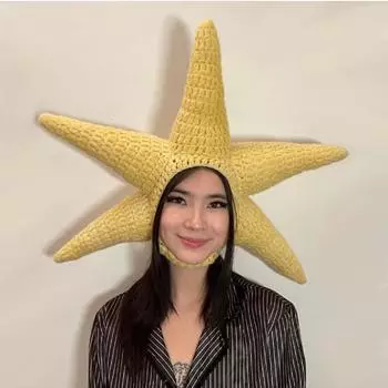 Новая шляпа волшебника, вязаная шапка для взрослых ведьм, праздничное смешное платье, персонализированная шерстяная шапка 57-59cm