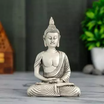 Новая сидящая статуэтка Будды, медитирующего, выставочный экспонат, идол, предметы домашнего декора для гостиной и подарки