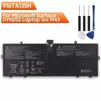 Новая сменная батарея 916TA135H для ноутбука Microsoft Surface DYNZ02 Go 1943, аккумуляторная батарея 5235 мАч