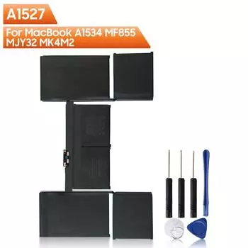 Новая сменная батарея для ноутбука A1527 5263 мАч для MacBook A1534 12 MF855 MJY32 MK4M2 с инструментами