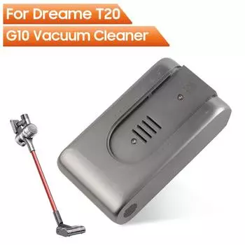 Новая сменная батарея для пылесоса Xiaomi Dreame T20 T10 G10, беспроводной ручной пылесос For Dreame T10